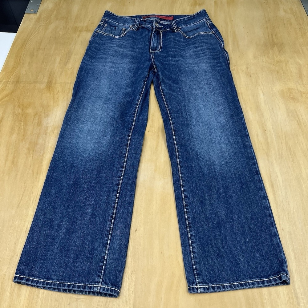 Rock & Roll Double Barrel Jeans Mens 33x30 Relaxed Fit Straight Leg - Picture 2 of 13